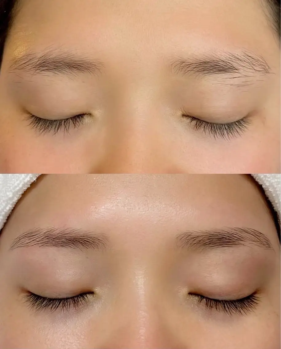 アイブロウ ami 🫧 韓国束感eyeのマツエク・マツパデザイン