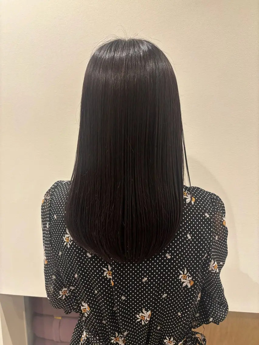 セミロング オーガニックカラー/ 表参道/ルカのヘアスタイル