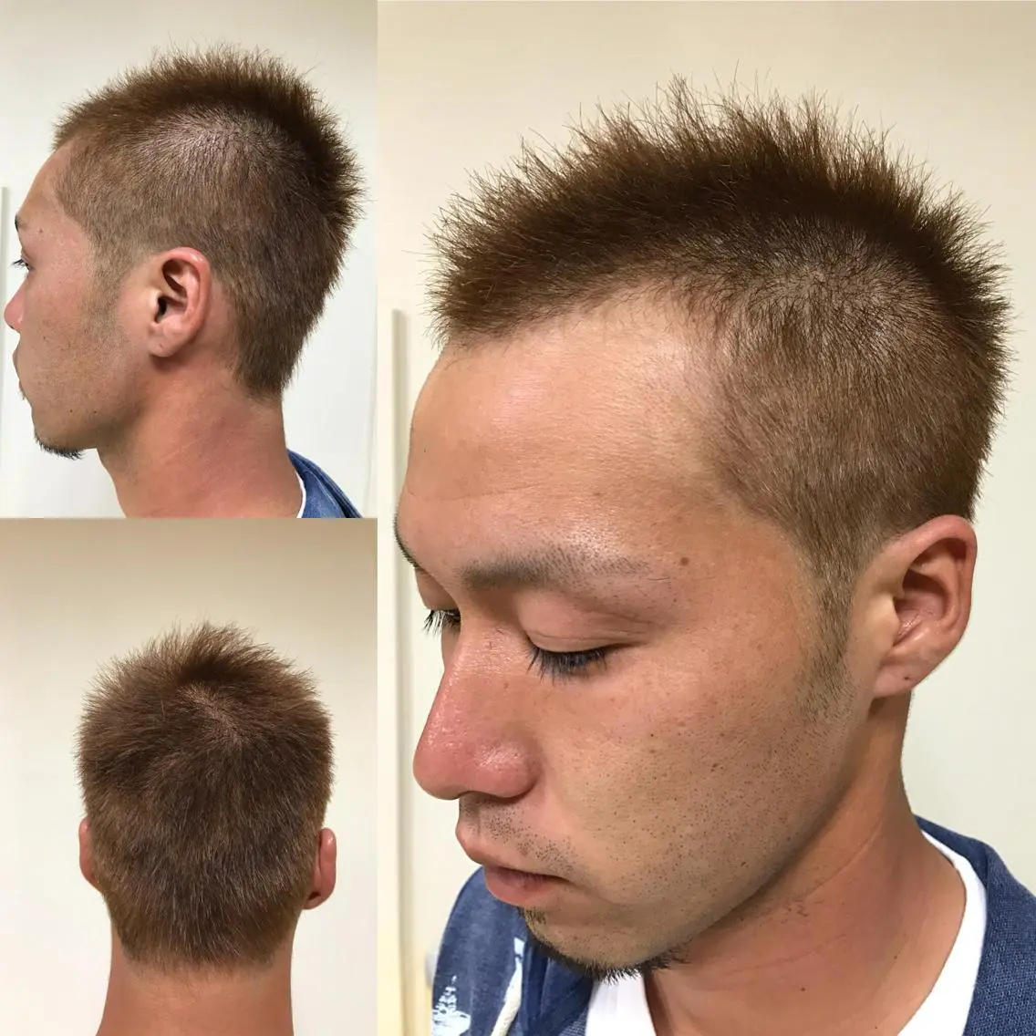 ショート メンズ キッズ モヒカン マッシュ メンズショート ショートヘア カット ヘアカラー トリートメント 横田 尚登のヘアスタイル