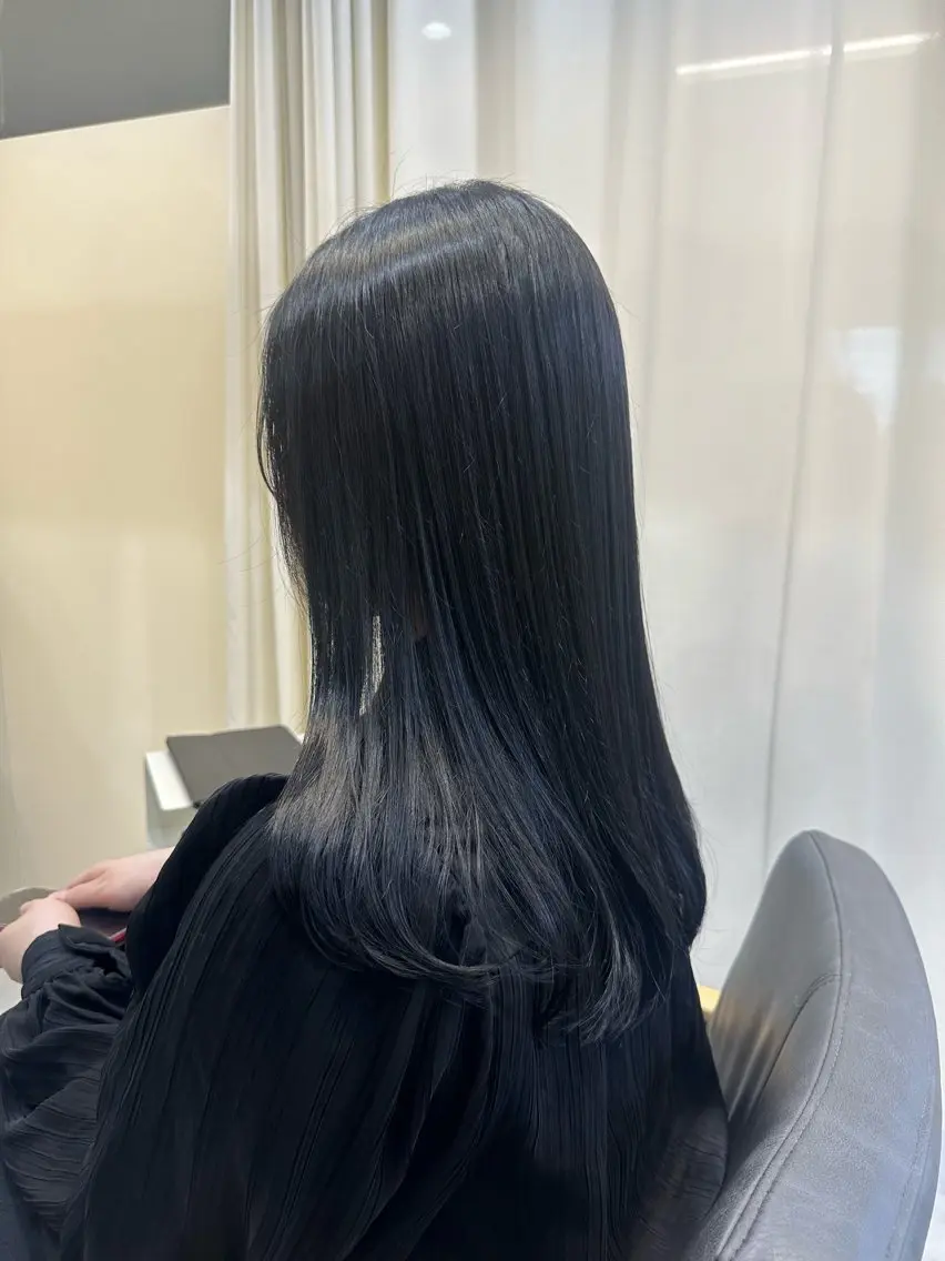 【4回目以降】🌈カット + ケアカラー(鎖骨〜ロング)+ 3stepトリートメント🫧の写真