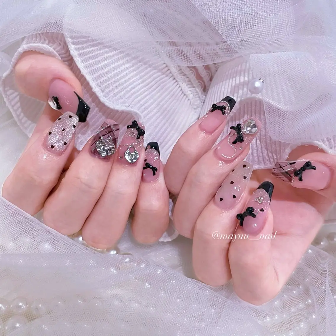 ネイル 🎀 Mayu 🎀痛ネイルのネイルデザイン
