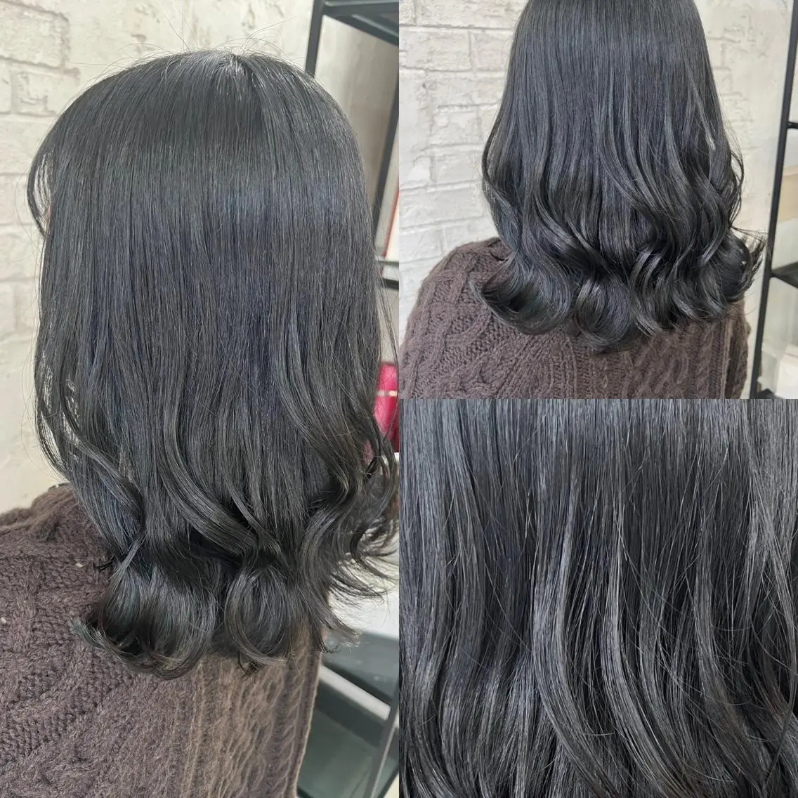 ミディアム カラー エクステ＆艶カラー 🎀YURINA🎀のヘアスタイル