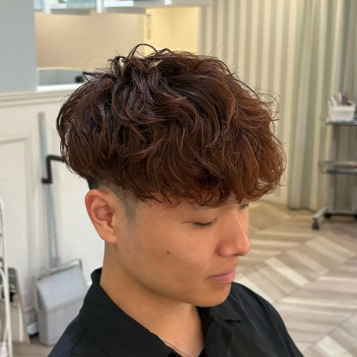 カラー パーマ メンズ カット パーマ NYNY 🌺Ruiのヘアスタイル
