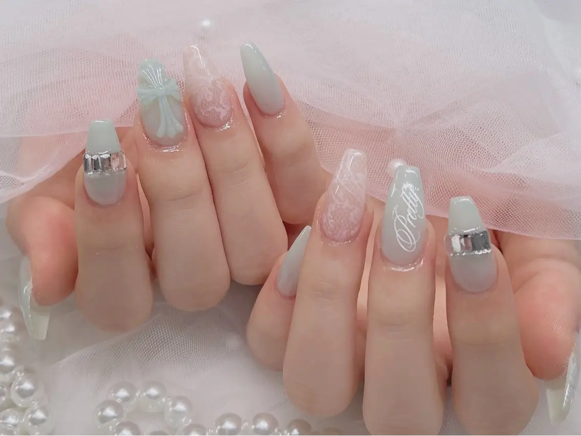 ネイル 持ち込み Mi nailsのネイルデザイン