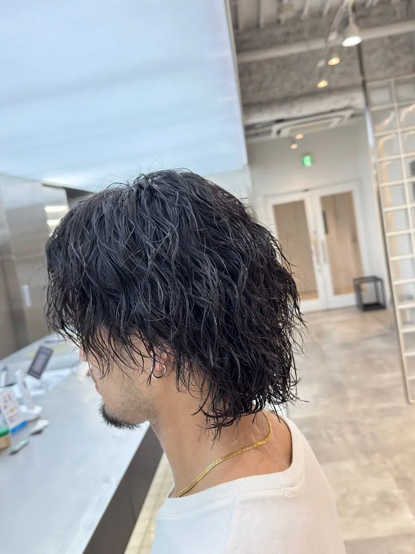 ショート パーマ カット パーマ fifth 児玉達哉 当日予約🙆のヘアスタイル