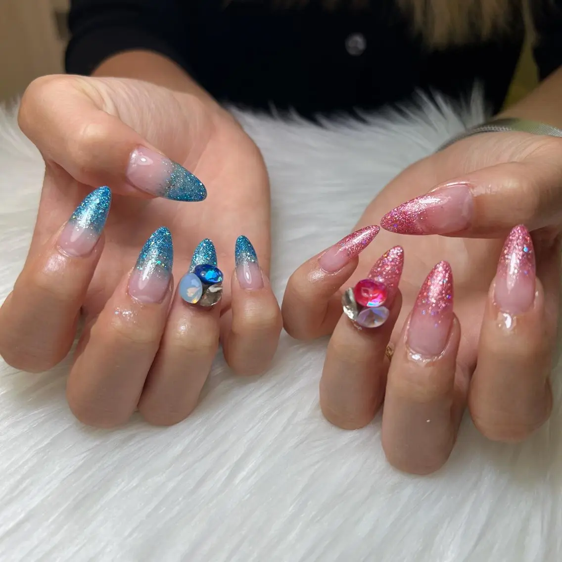 ネイル Azusa🩵 ネイル💅🏻南森町のネイルデザイン