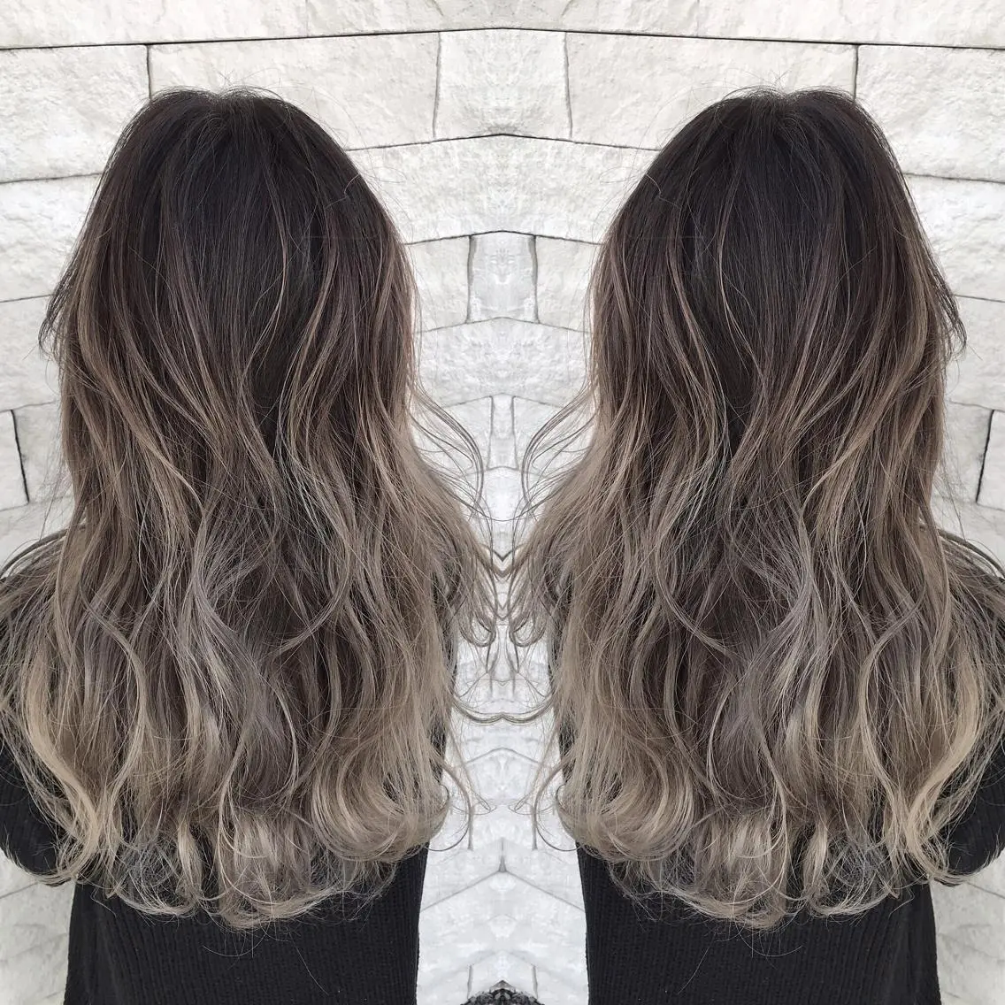 ロング カラー EARTH石巻店 尾形 裕のヘアスタイル