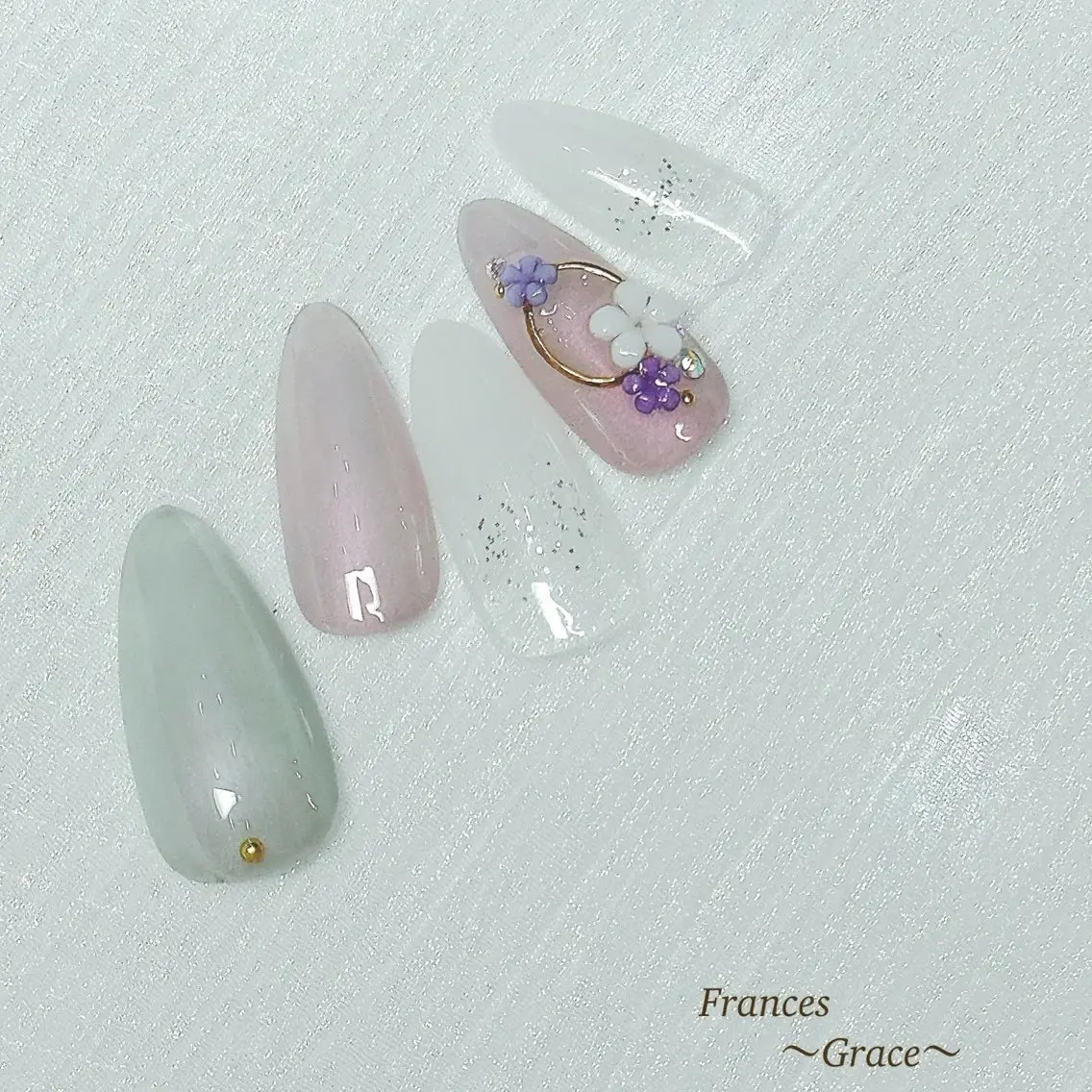 ネイル ハンドネイル Frances〜 Grace〜babaのネイルデザイン