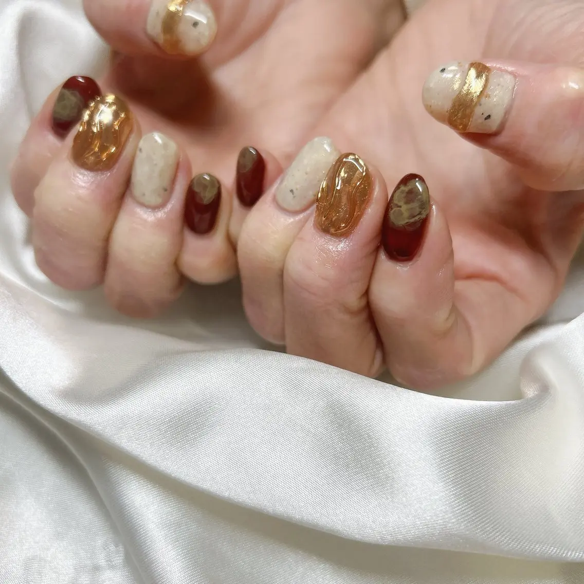 ネイル アートネイル ハンドネイル nail salon nerineのネイルデザイン