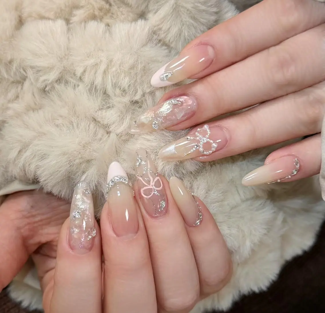 ネイル ハンドネイル 🎀 NaNa_nailのネイルデザイン