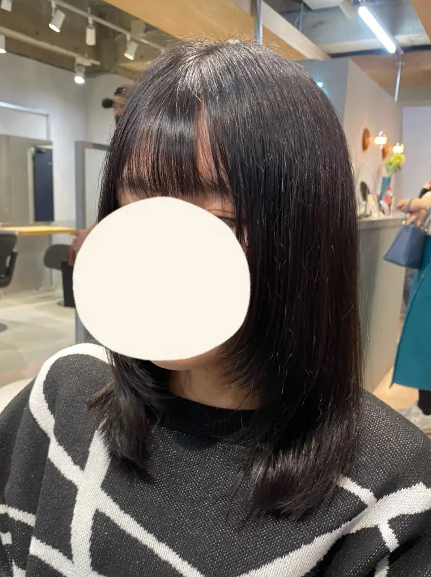 ミディアム ミディアムレイヤー レイヤーカット 🍒ナチュラルカラー /ボブ🍒kaedeのヘアスタイル