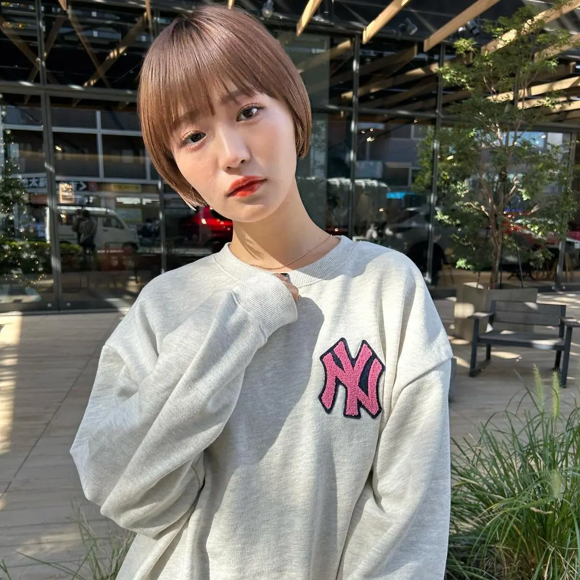 ショート ショートヘア 河原 亮のヘアスタイル
