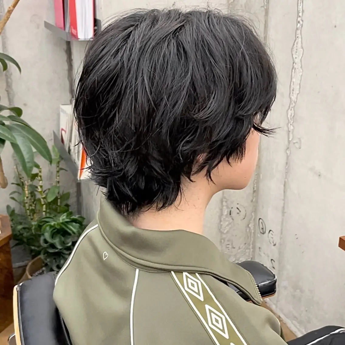 ショート パーマ メンズ メンズパーマ ショートヘア ✂︎ウルフ・ショート ✂︎MIKUNIのヘアスタイル