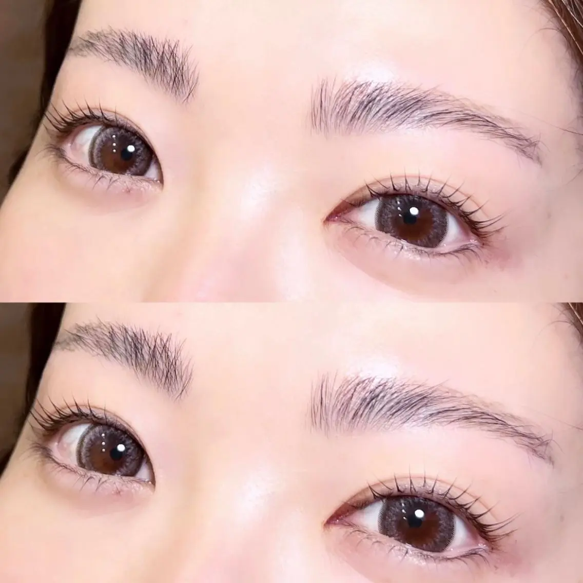 マツエク・マツパ アイブロウ 眉カラー バインドロック カラーマツエク フラットラッシュ パリジェンヌラッシュリフト Cherie Kawaguchiのマツエク・マツパデザイン