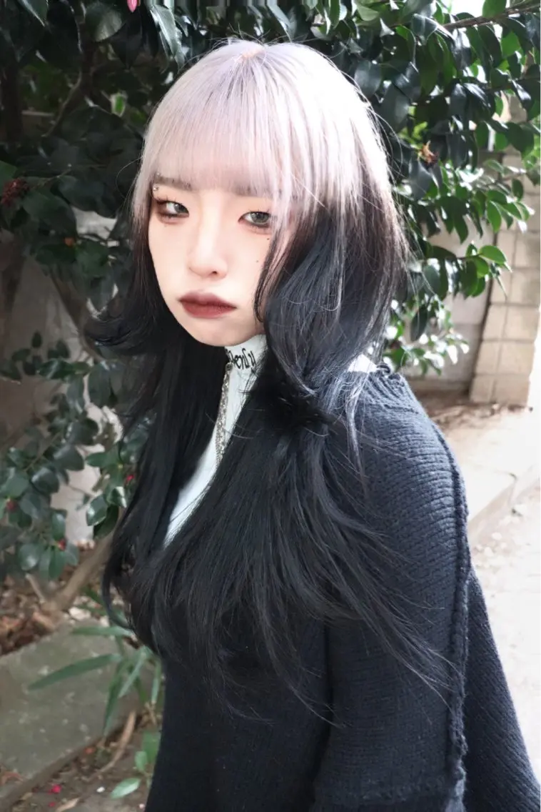 ロング カラー ヘアアレンジ ヘアカラー @kyoniyy KYONIのヘアスタイル