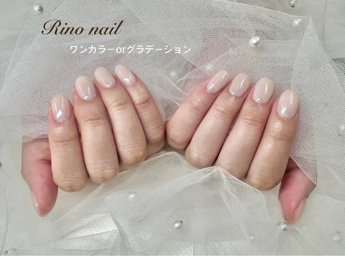 ワンカラーorグラデーション💅🏻（丁寧ケア付き✨️）※オフなしの写真