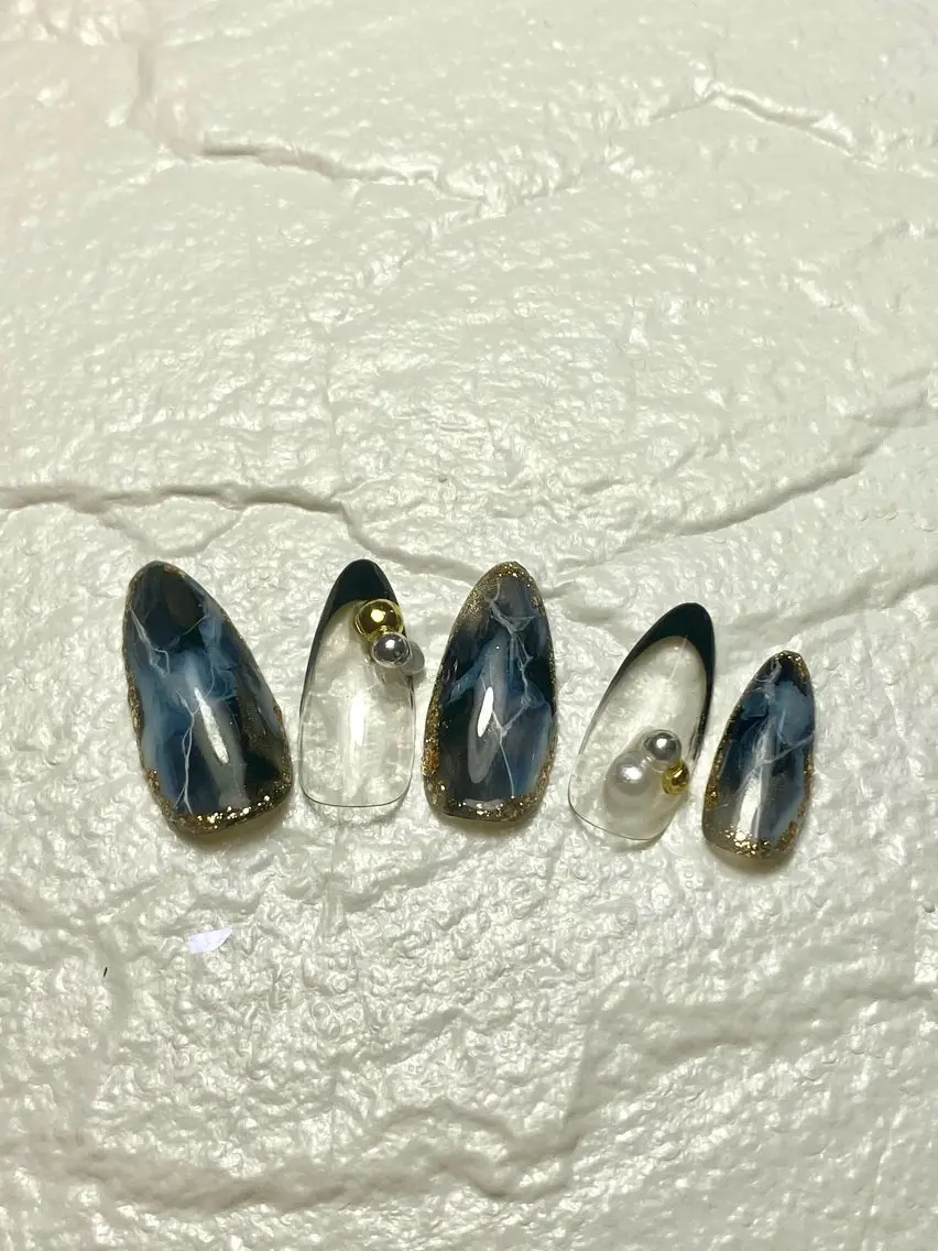 ネイル ハンドネイル 7e. Nailのネイルデザイン