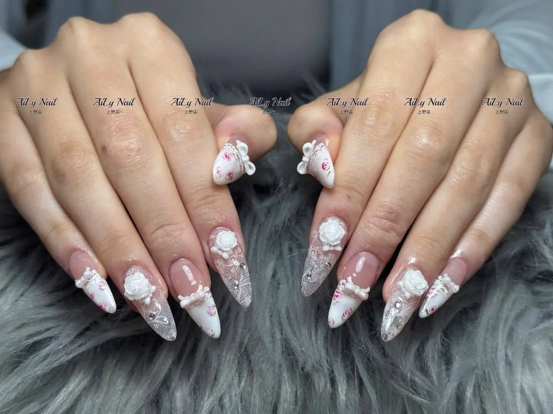 ネイル アートネイル ジェルネイル マグネットネイル ニュアンスネイル シンプルネイル ハンドネイル AiLy Nail 上野店のネイルデザイン