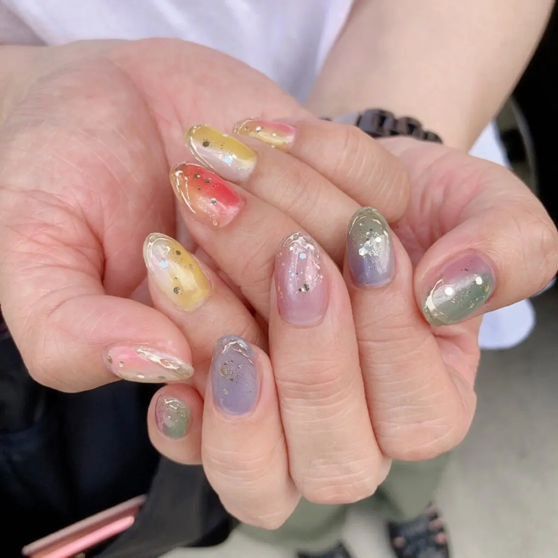 ネイル 地爪育成💅 kanaoanailのネイルデザイン