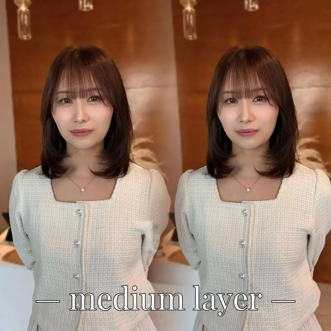 ミディアム 韓国ヘア🇰🇷 RYOTAのヘアスタイル