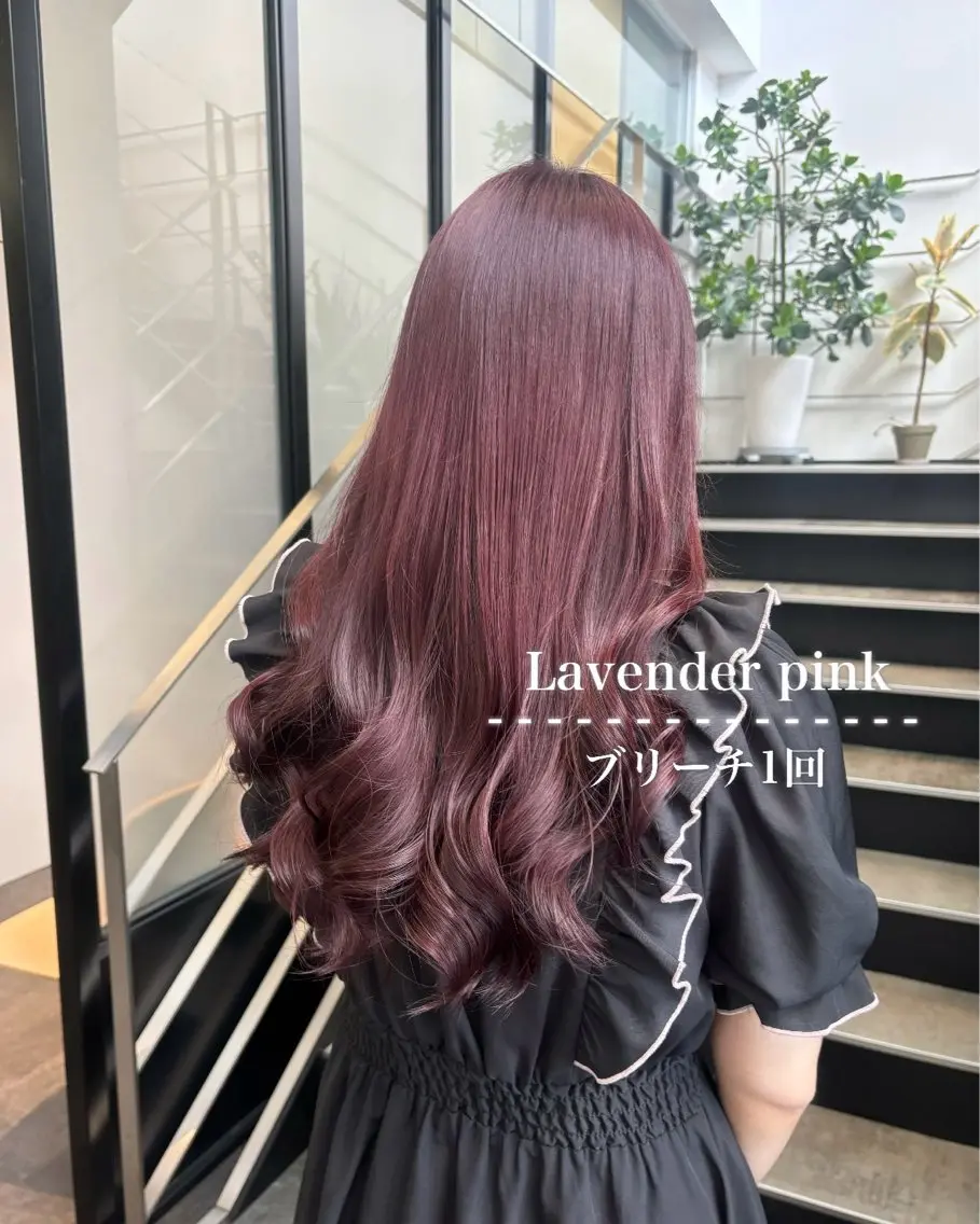 ロング カラー 💗ガーリーヘア🎀 saki💗のヘアスタイル
