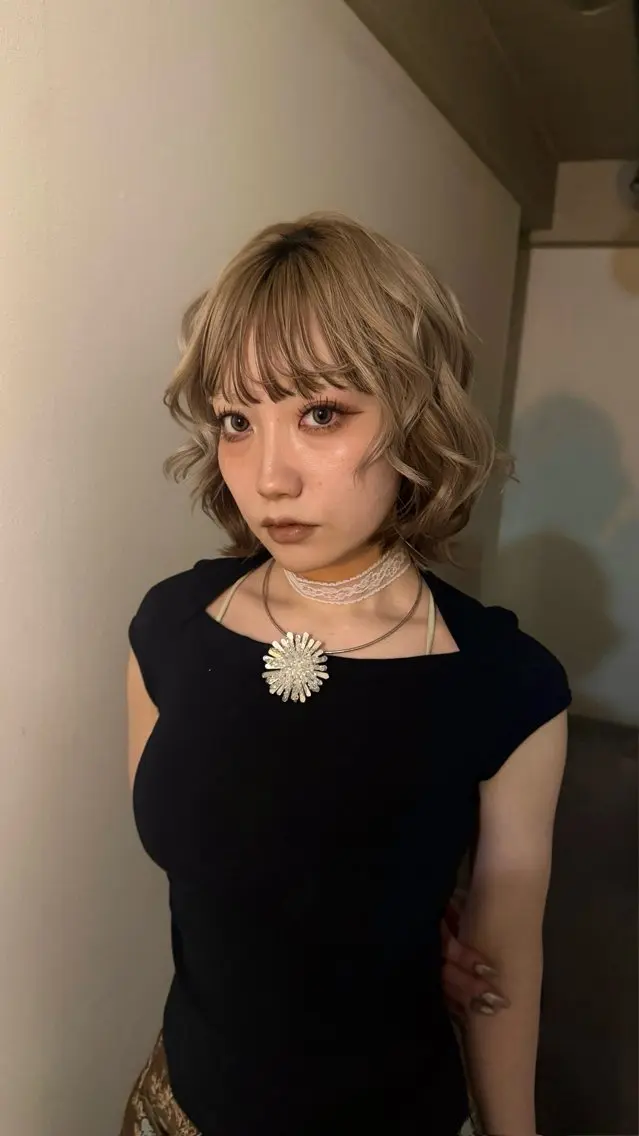 ミディアム カラー ヘアカラー KAHO ☆のヘアスタイル