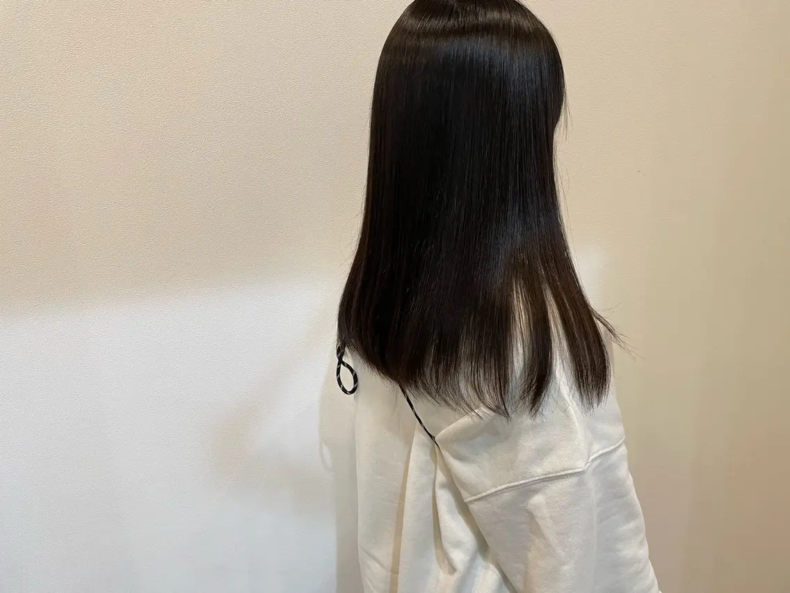 ロング 縮毛矯正 縮毛矯正 マンツーマン 🌿大野千尋のヘアスタイル
