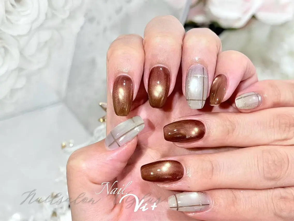 ネイル ハンドネイル ✨Nailsalon Vi+✨のネイルデザイン