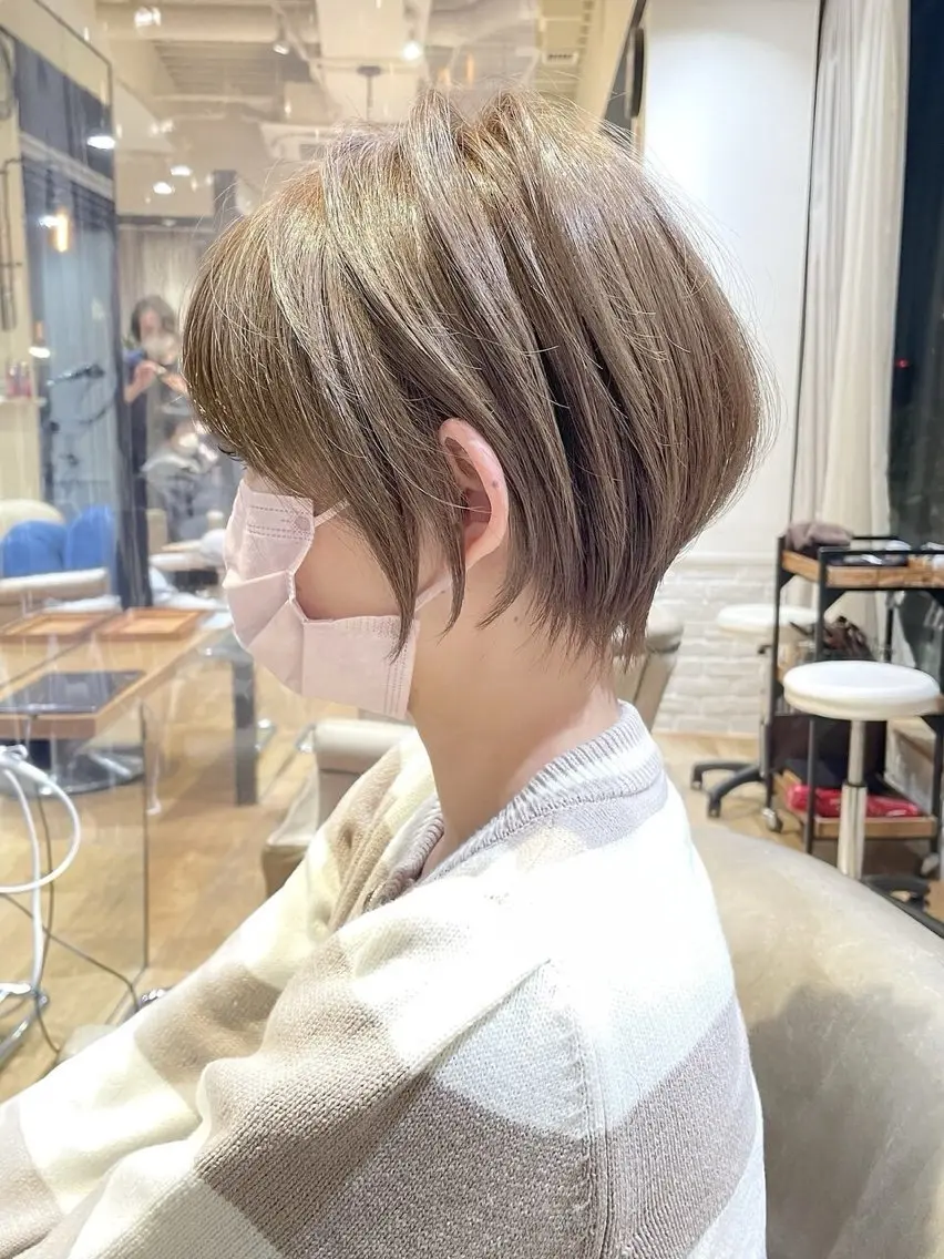 ショート 銀座/大人ショート /絶壁解消/若狭真央のヘアスタイル