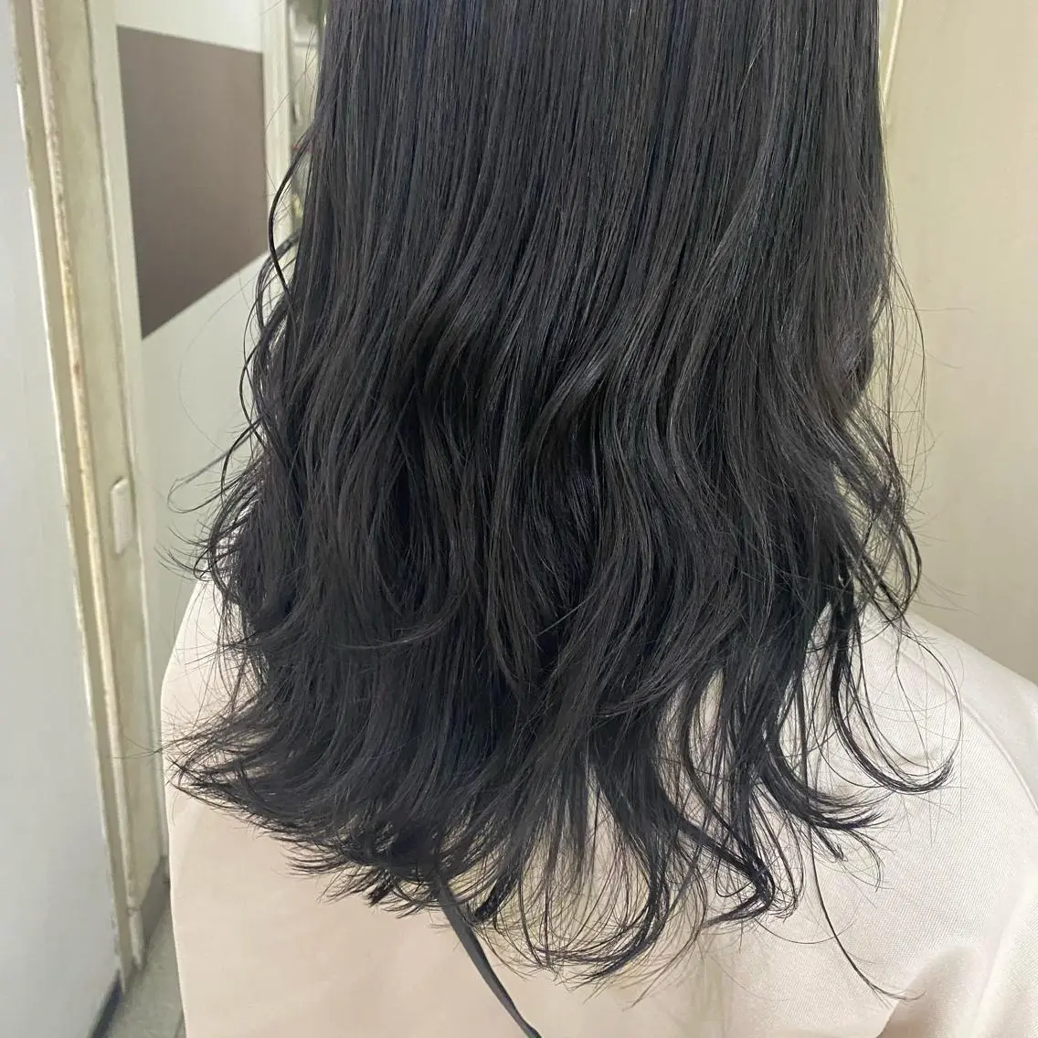 ミディアム カラー 透明感カラー 清村 和音のヘアスタイル