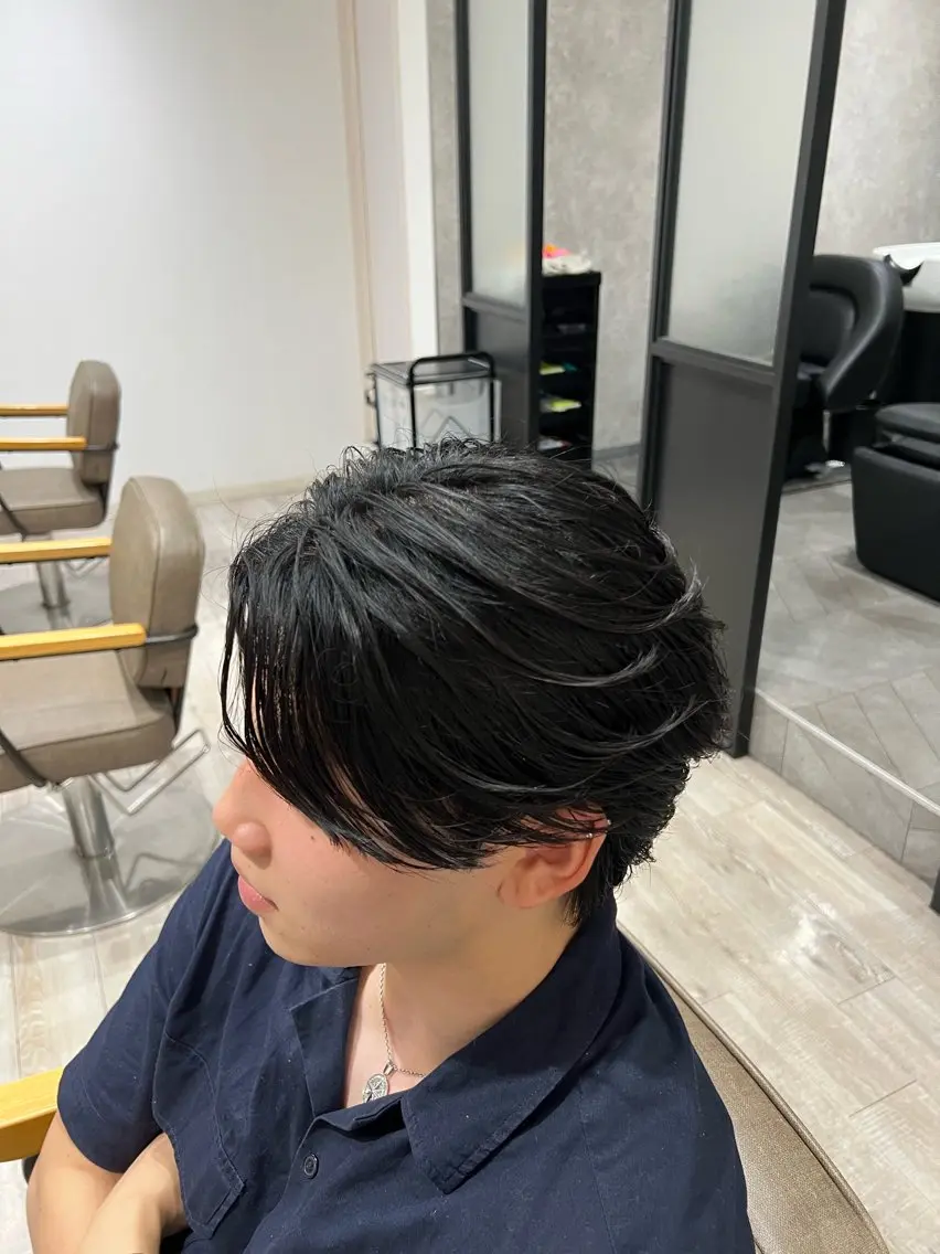 メンズ 坂口 宗のヘアスタイル