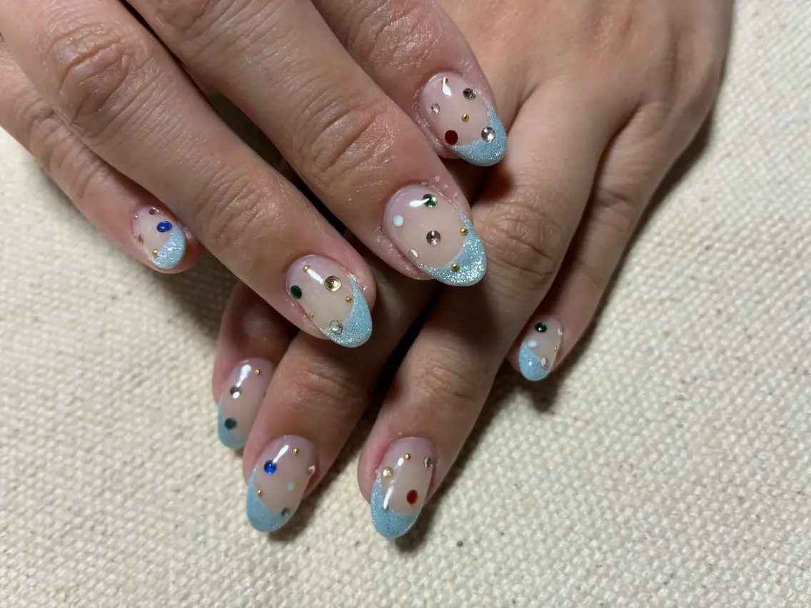 ネイル ジェルネイル ハードジェル 持ち込み nail room カジカジのネイルデザイン