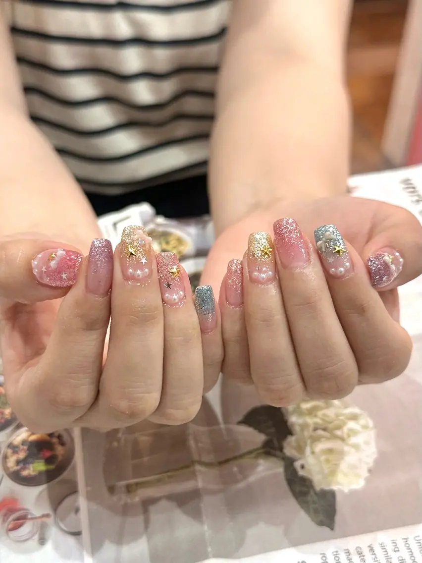 ネイル ハンドネイル M.wish太田川店 💅🏼Arisaのネイルデザイン