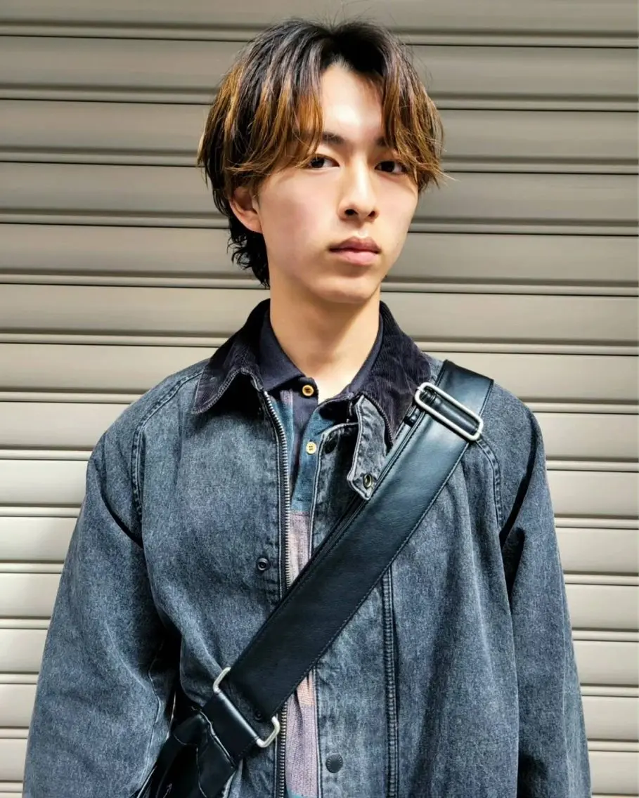 カラー メンズ ヘアカラー 【メンズ 特化】村斎　伶次のヘアスタイル