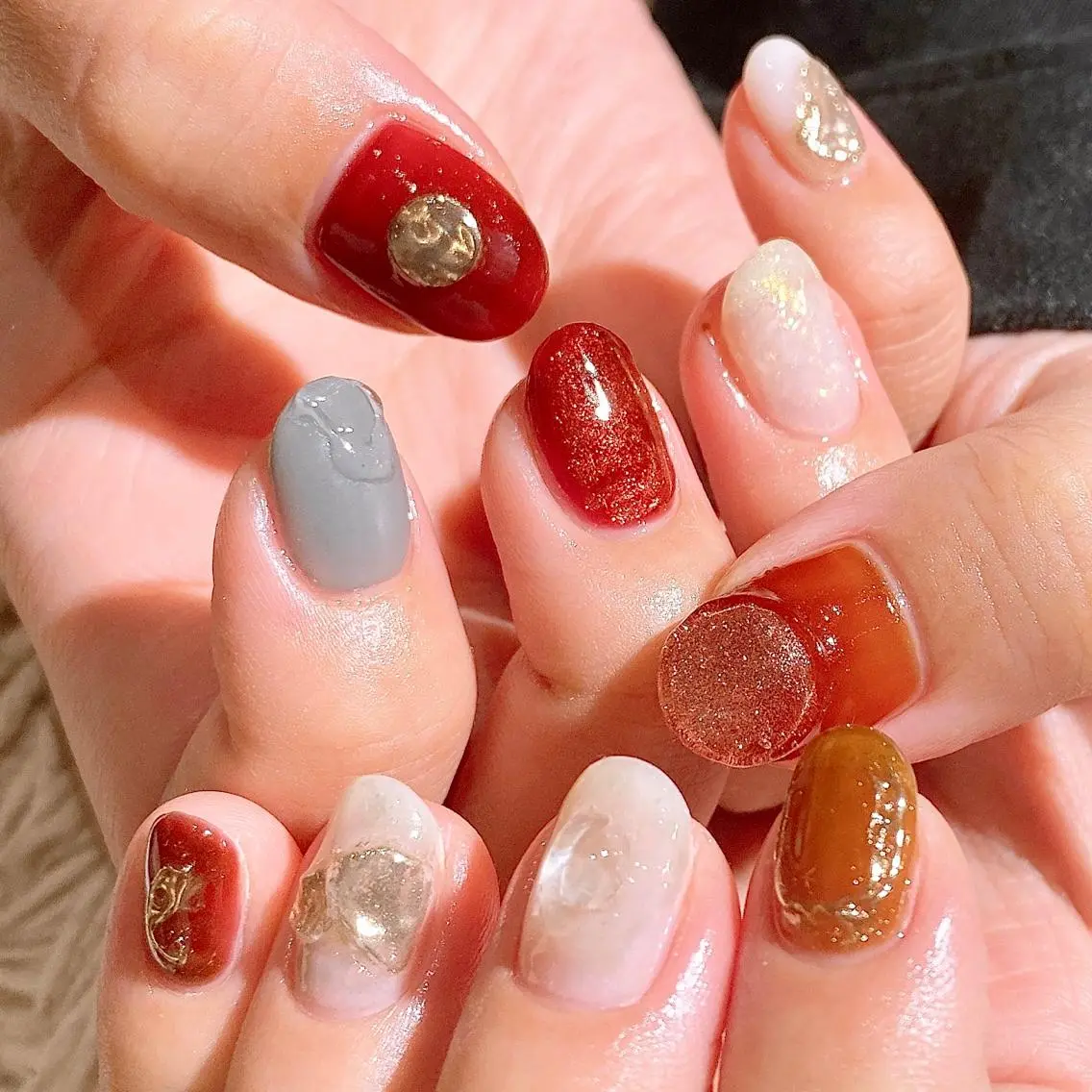 ネイル ハンドネイル megu  / sōko nailのネイルデザイン
