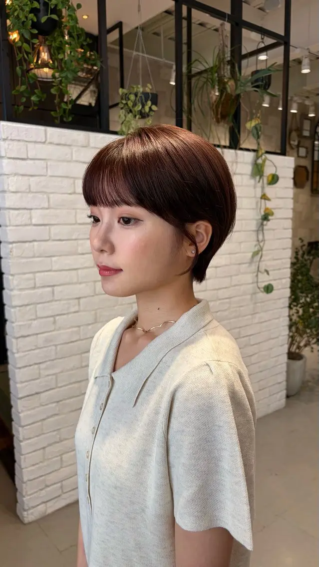 ショート 𝐘𝐔𝐌𝐄/ capture‪❤︎のヘアスタイル