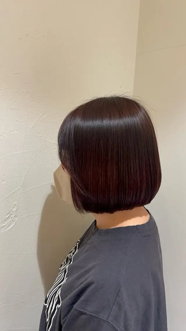 ショート ボブ カット トリートメント みか ✩⡱のヘアスタイル