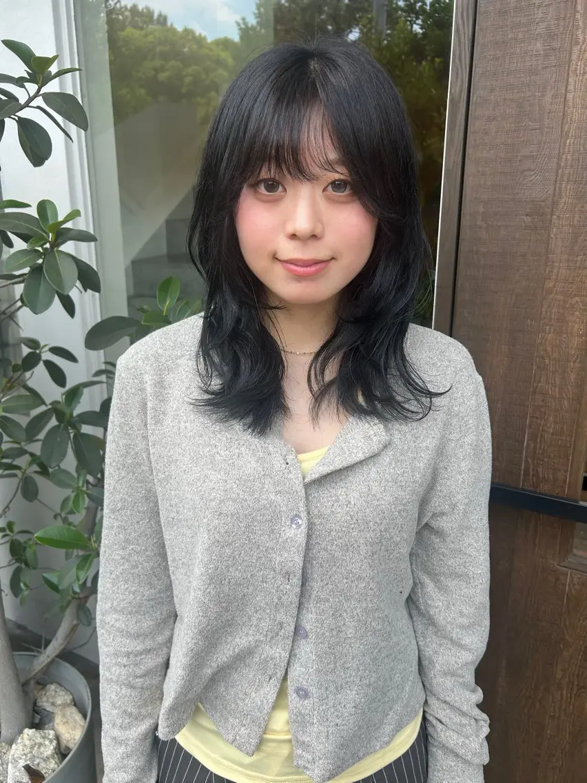 カラー 八事 yukii 橋本 心🫧のヘアスタイル