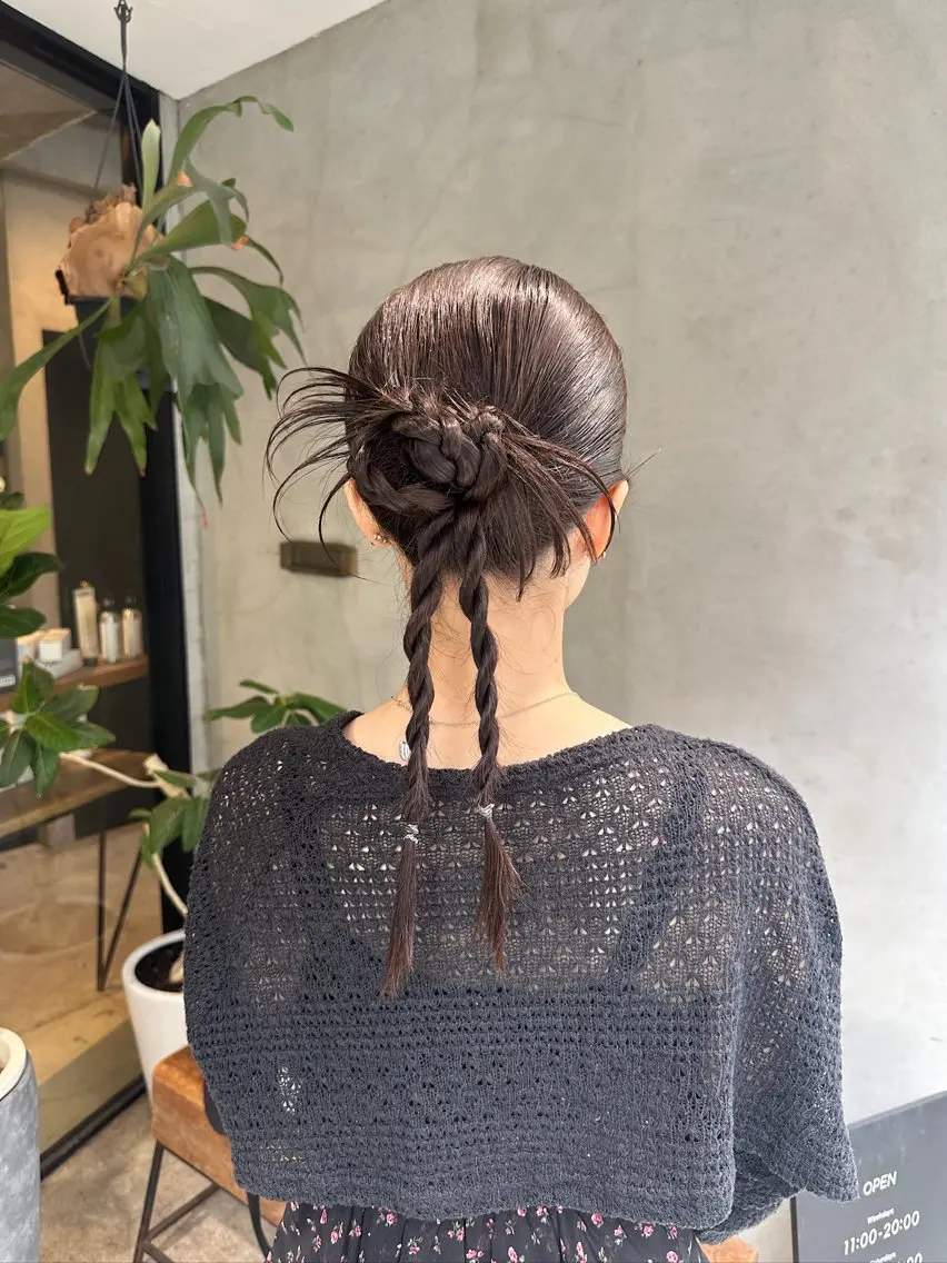 お任せヘアセット🪡の写真