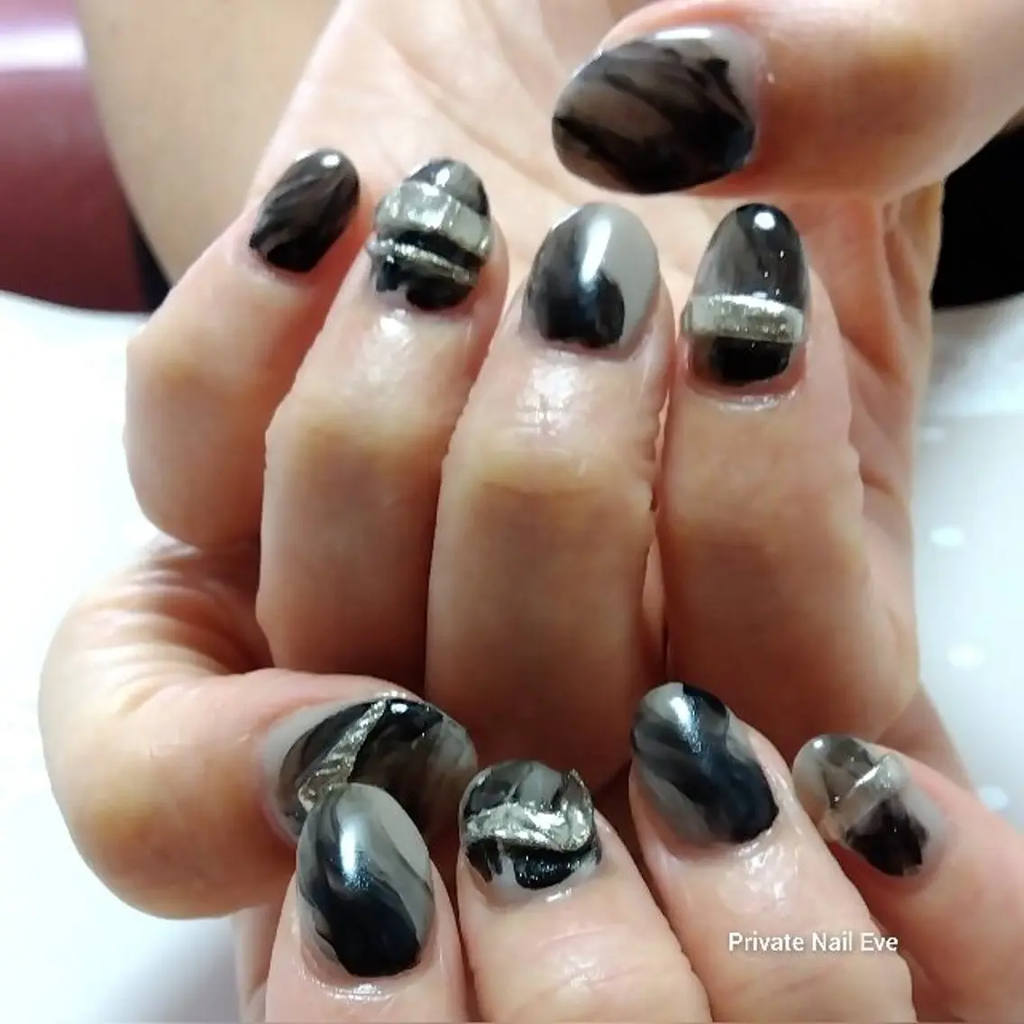 ネイル 持ち込み ニュアンスネイル ハンドネイル ネイル junkoのネイルデザイン