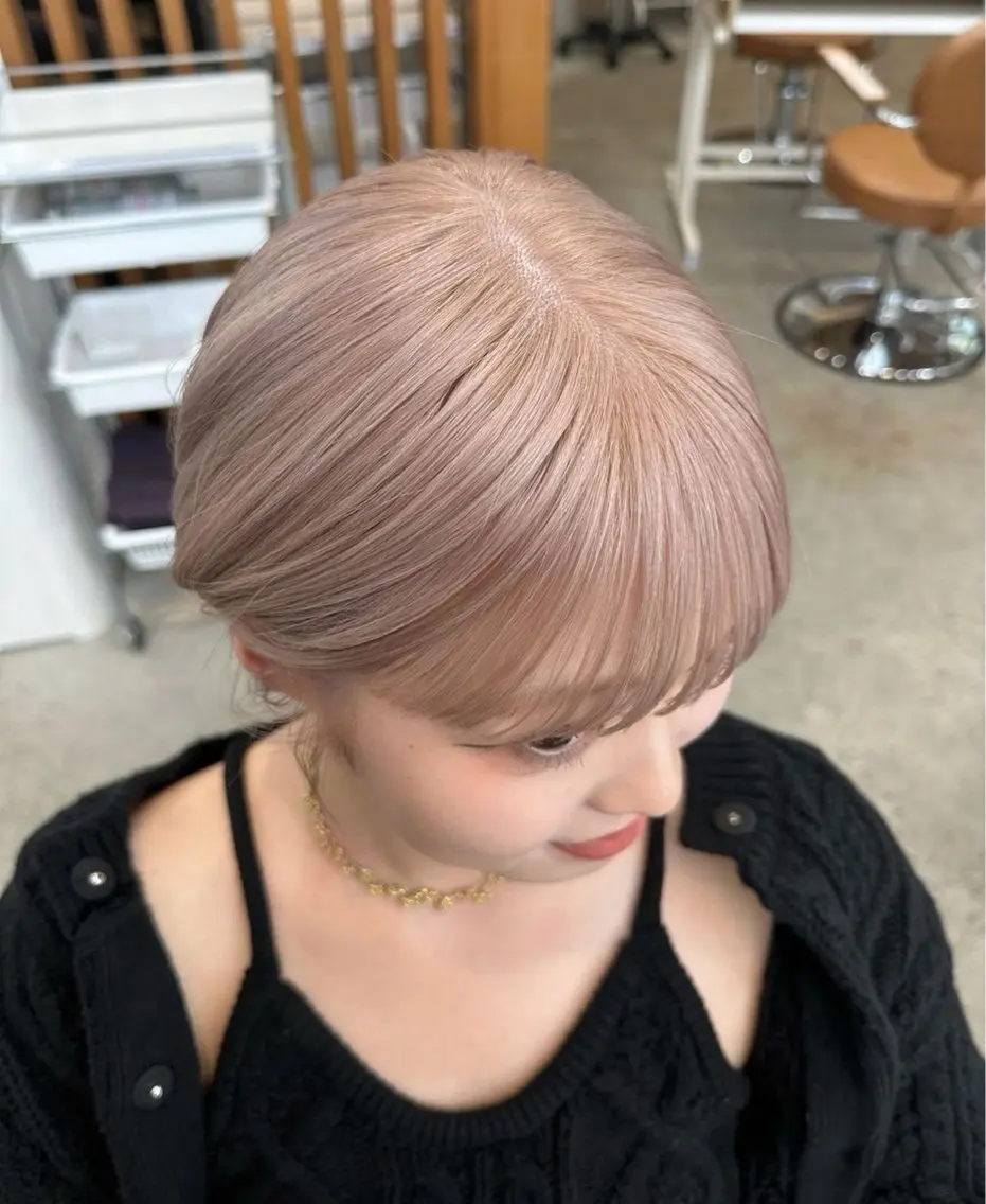 カラー ヘアカラー suzu 鈴のヘアスタイル