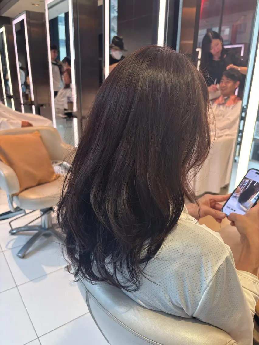 ロング カラー ヘアカラー トリートメント ヘッドスパ APHRODITE 銀座/高橋 洸太のヘアスタイル