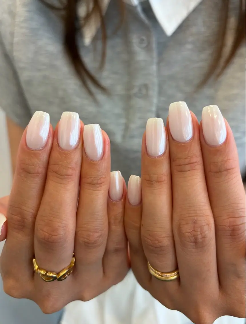 ネイル ミラーネイル ホワイト MASHU /サヤnail♡のネイルデザイン