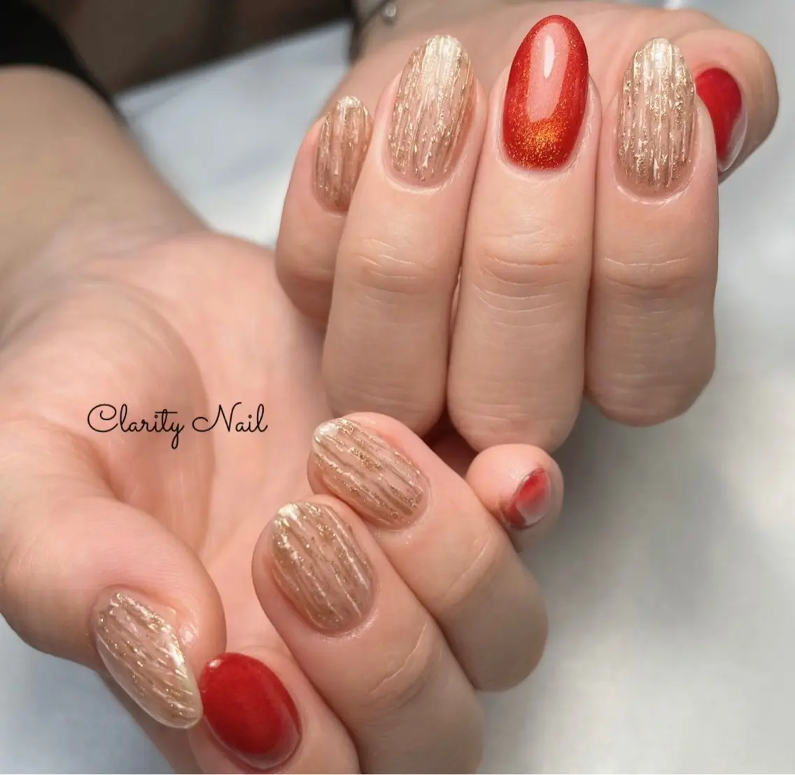 ネイル アートネイル 持ち込み ハンドネイル Clarity Nailのネイルデザイン