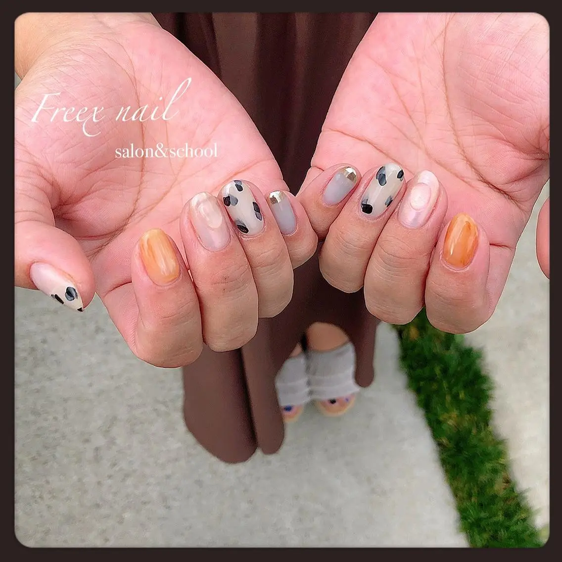 ネイル freex nail /ニュアンス/個性派のネイルデザイン
