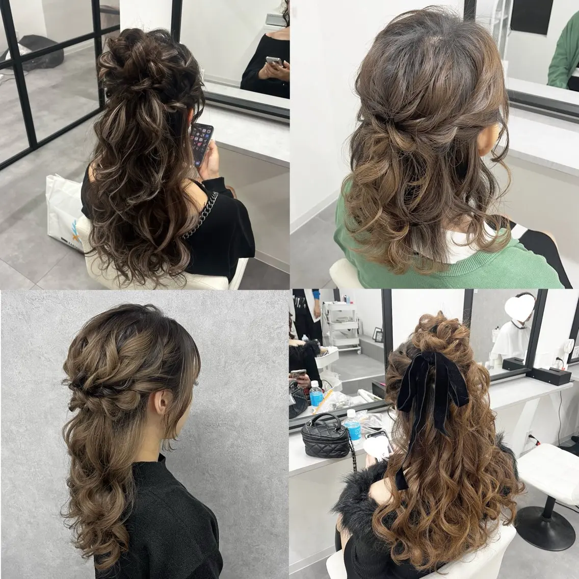 ロング ヘアアレンジ 心斎橋/ヘアセット MASAKIのヘアスタイル