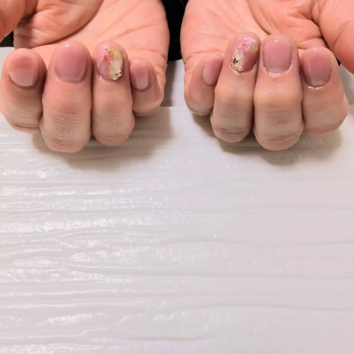 ネイル 自爪育成ネイルケア Lena  nailのネイルデザイン
