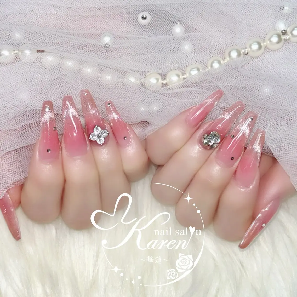 ネイル ハンドネイル nail salon Karen ~華蓮~のネイルデザイン