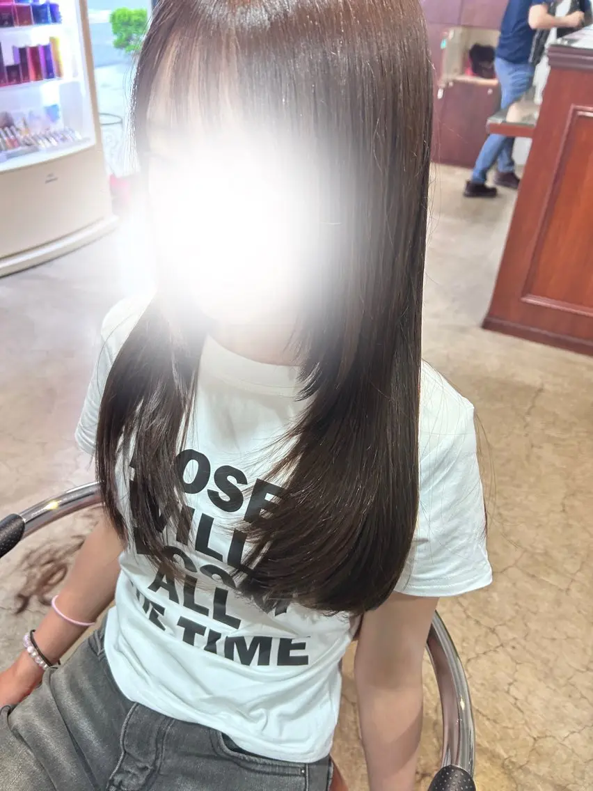 ロング 津田 花望のヘアスタイル