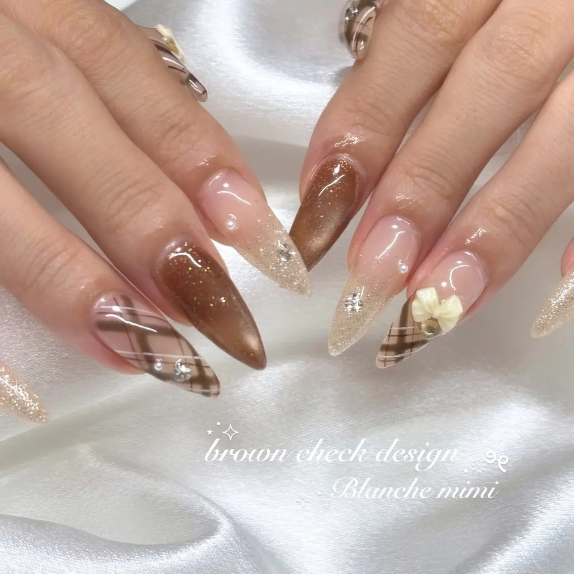 ネイル ハンドネイル Blanche mimi.u_aのネイルデザイン